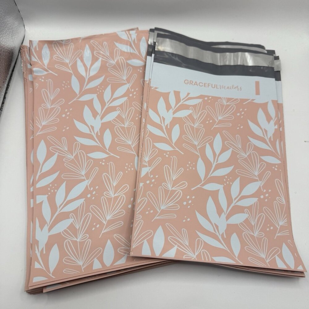 Spring Print Poly Mailers Envelopes Shipping Bags Custom Graceful Mailers